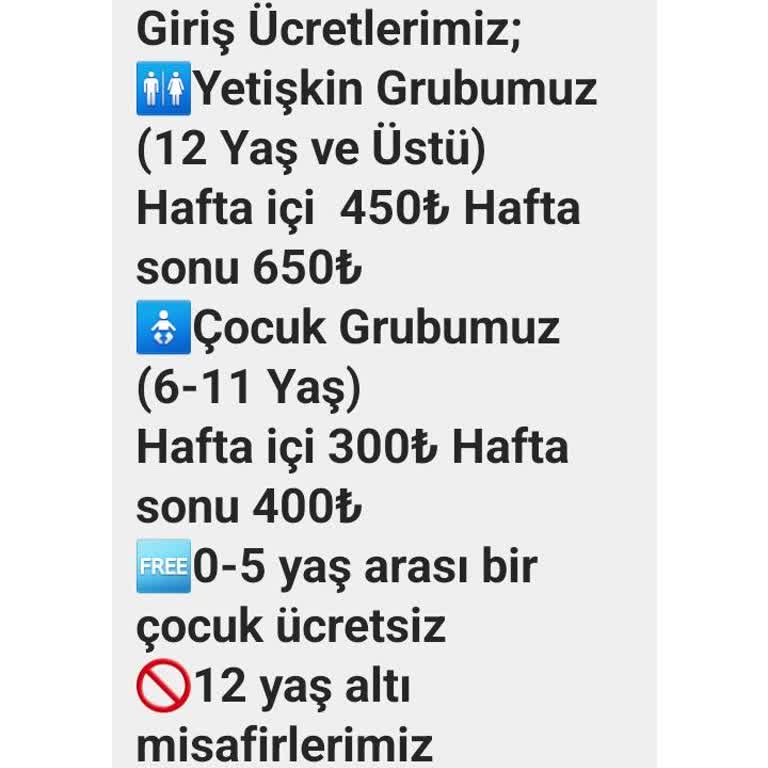 Bağlıca Aqua Park Bağlıca Aquapark Fazla Ücret Tahsili