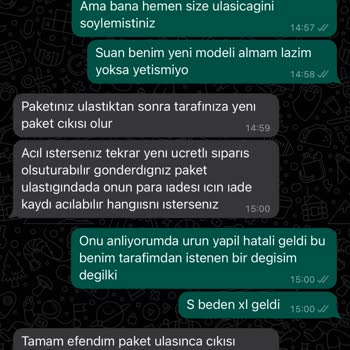 Kıyafet Sepeti Kiyafet Sepeti Mağduriyet