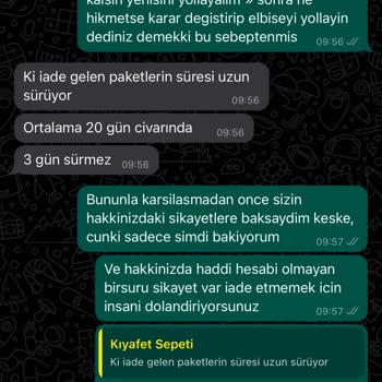 Kıyafet Sepeti Kiyafet Sepeti Mağduriyet