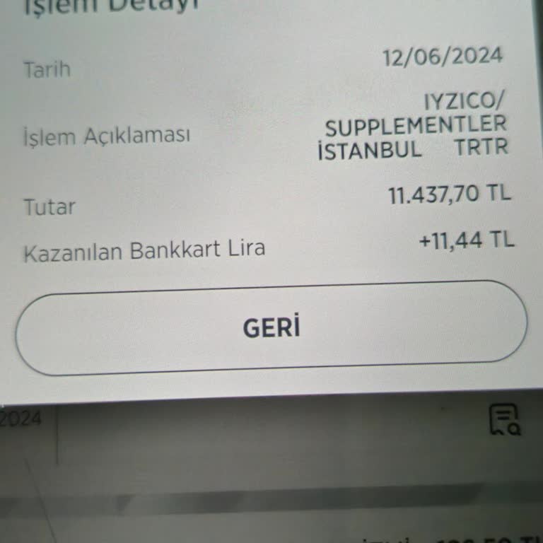 İyzico İzinsiz Harcama Yapılmış