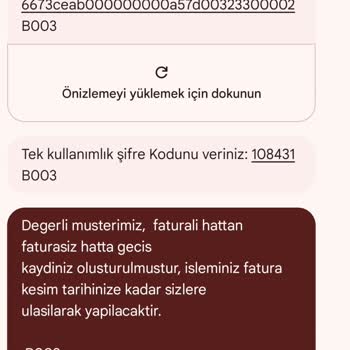 Vodafone Faturalıdan Faturasıza Geçmek İstiyorum