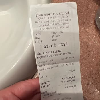 Dyson Fon Makinesinde Soyulma