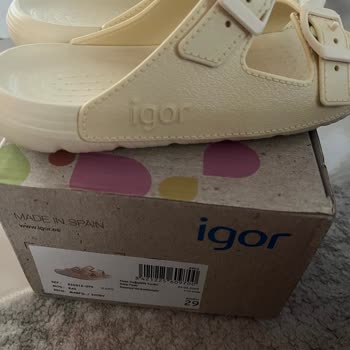 Igor Ayakkabı Kızımın Ayağını Mahveden 1300 Liralık Terlik!