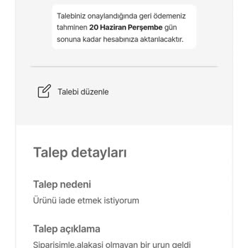 HepsiPay Yanlış Ürün Ve Geciken İade Süreci