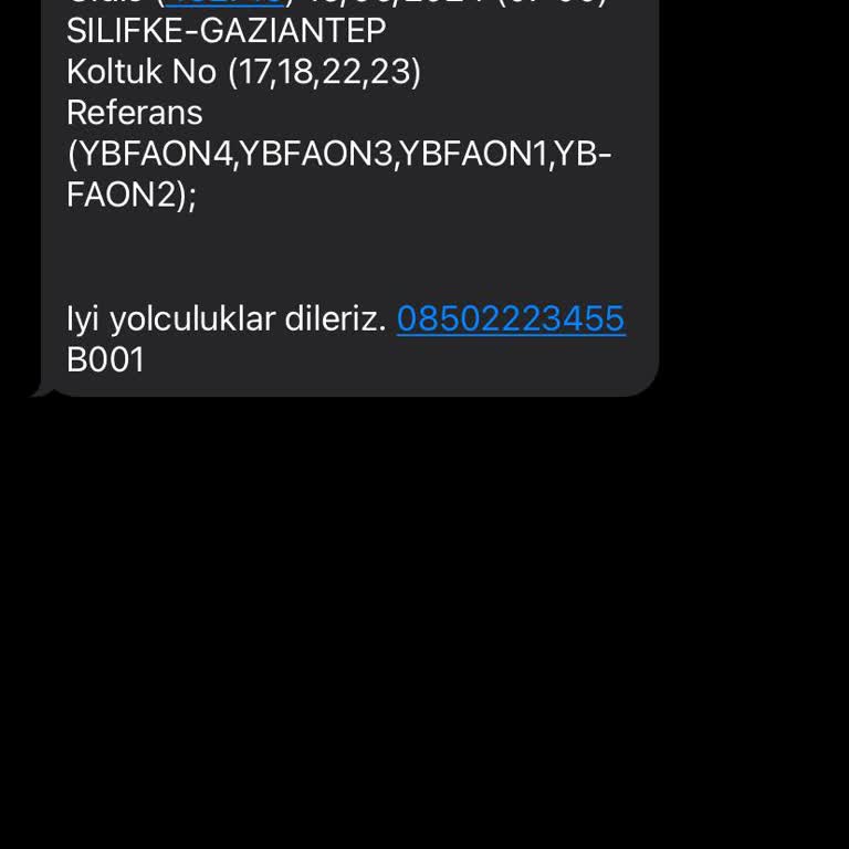 Metro Turizm Sefer İptalinin Haber Verilmemesi