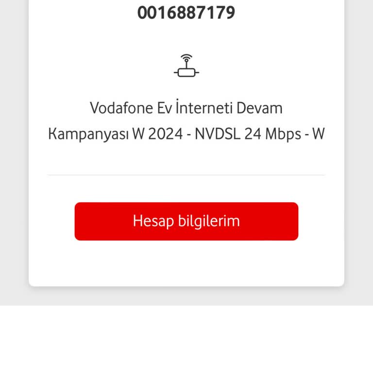 ADSL Vodafone Net Tarifemin VDSL Olması Sonucu Modem Değişimi