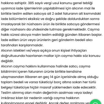 Nazliye Butik İade Sorunu