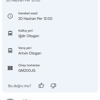 Doğuş Iğdır Bilet Saati Mağduriyeti