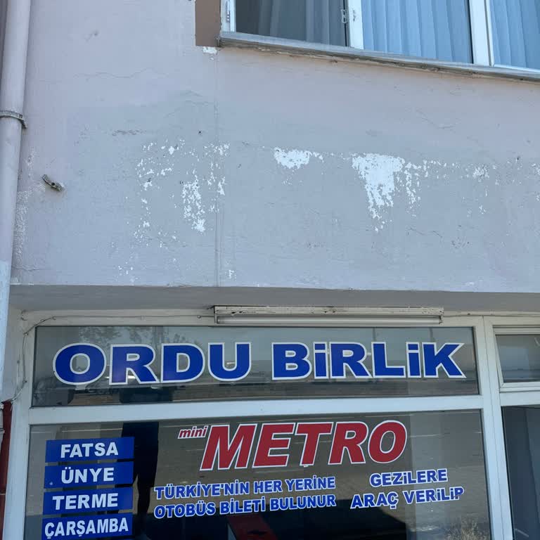 Ordu Birlik Yazıhanenin Önünde Oturduğumuz Yerden Kaldırıldık