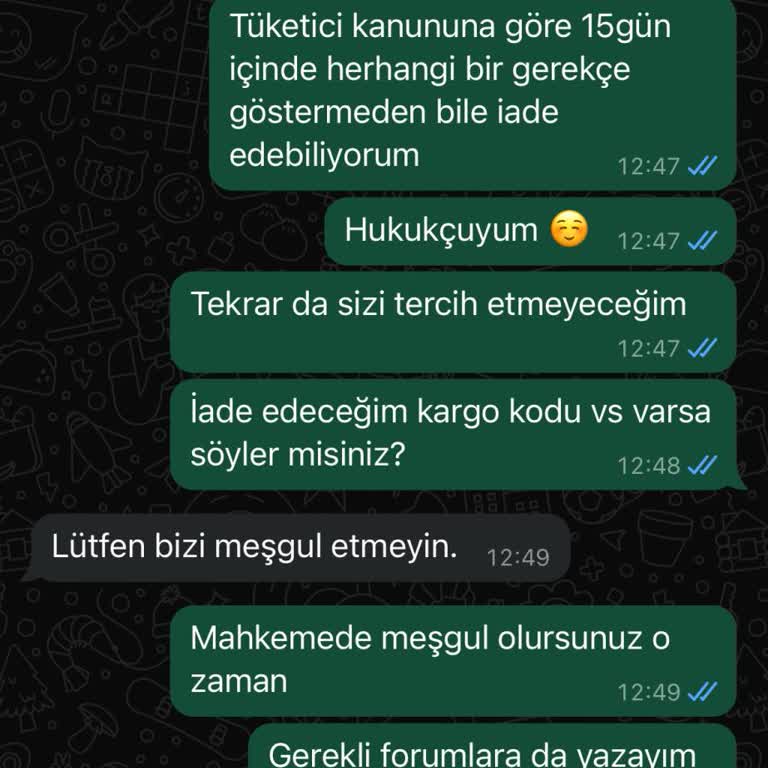 Tarihi Yağcıoğlu Sadeyağ İade Reddi Hakkında