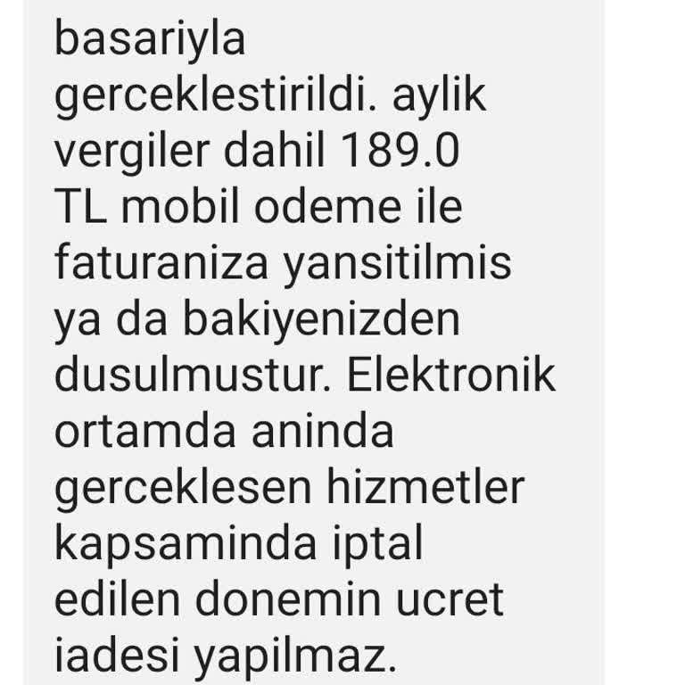 Vodafone Bilmediğim Bir Yere Abonelik