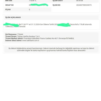 Turkcell Fatura İademi Yapmıyor
