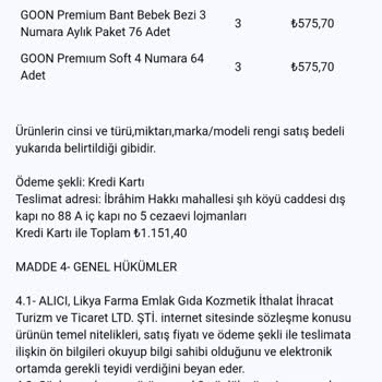 Farmaucuz.com İade Ve İletişim Sorunu Aldatıcı Ürün