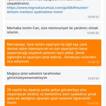 Migros'un İletişimden Bir Haber Çalışanları İle 24 Saat Oyalama Süreci