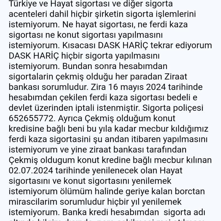 Türkiye Hayat Emeklilik Turkiye Ve Hayat Sigorta Ve Dahi Ziraat Bankası