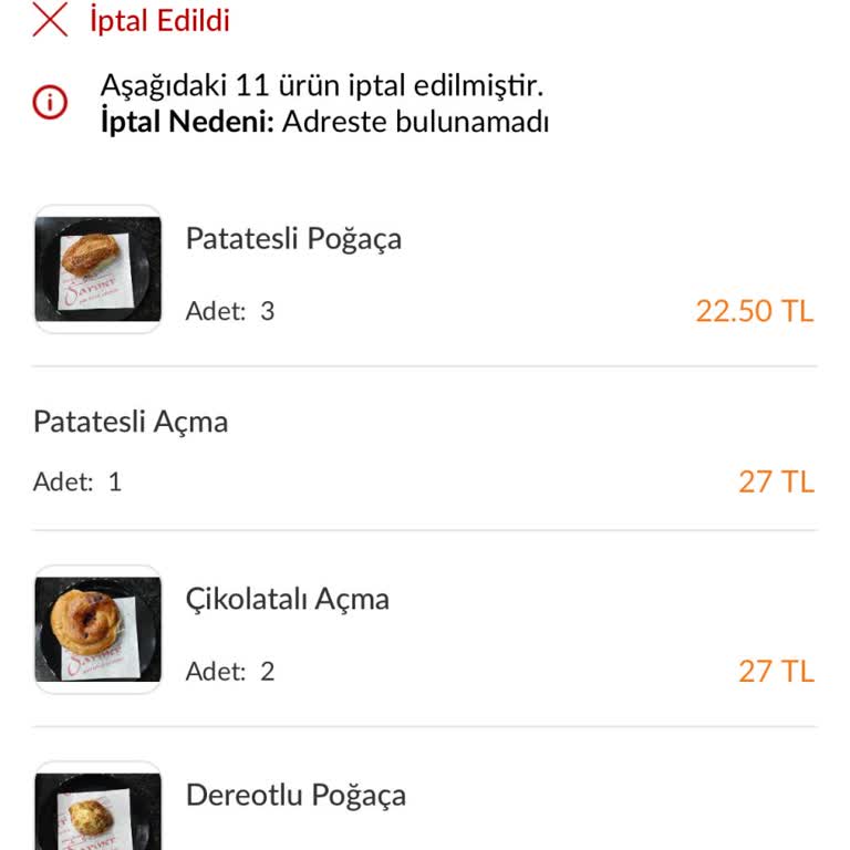 Trendyol Meşhur Sarıyer Börekçisi Gültepe Kurye!