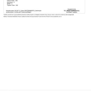 Ziraat Bankası'ndan Yapılan Sigorta Poliçelerinin İptali