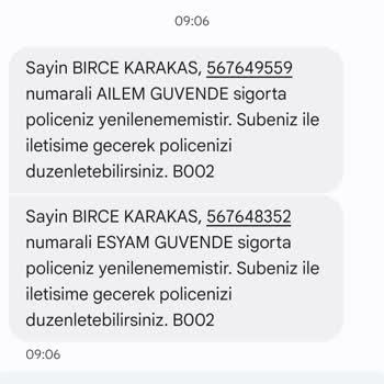 Ziraat Bankası'ndan Yapılan Sigorta Poliçelerinin İptali