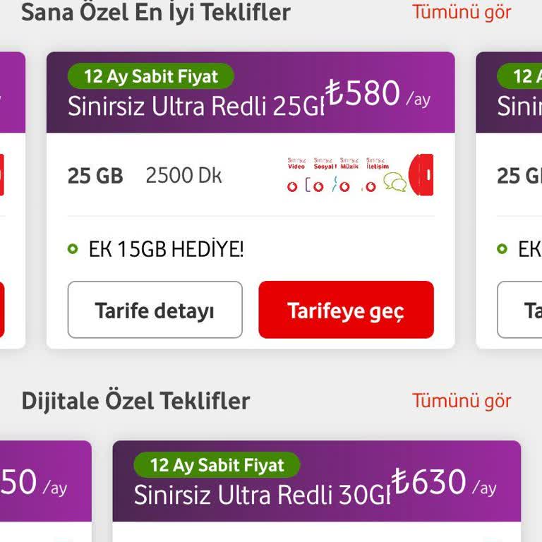 Vodafone Nin Taahhüdü Bitenler İçin Uyguladığı Fahiş Fiyat Politikası