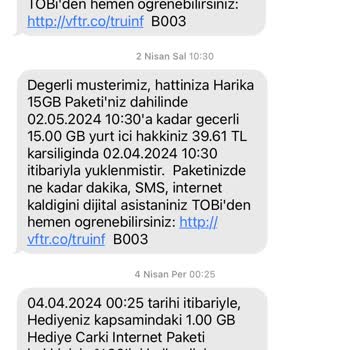 Vodafone Paramı İade Etmiyor Kul Hakkına Giriyor