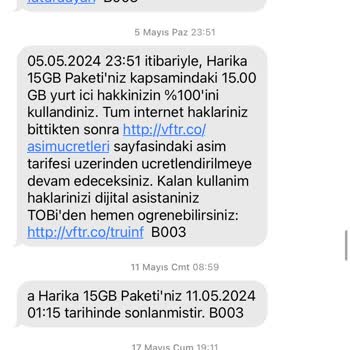 Vodafone Paramı İade Etmiyor Kul Hakkına Giriyor