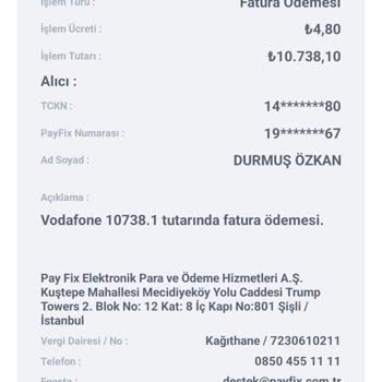 Payfix Hesabımdan Para Düştü Halde Faturam Ödenmedi
