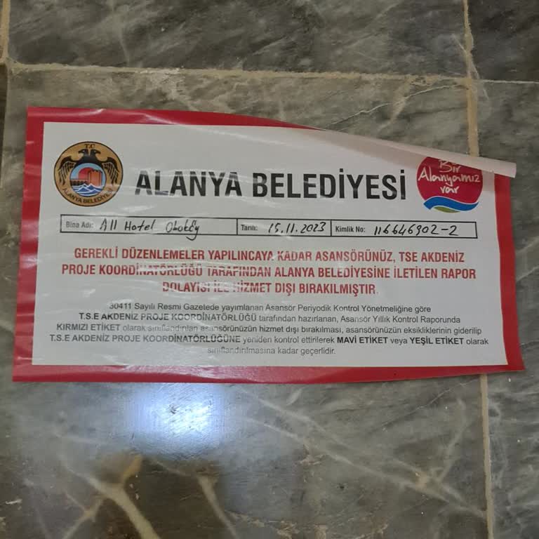 A11 Hotel A11 Obaköy Alanya Otelinde Asla Bir Daha Kalmam