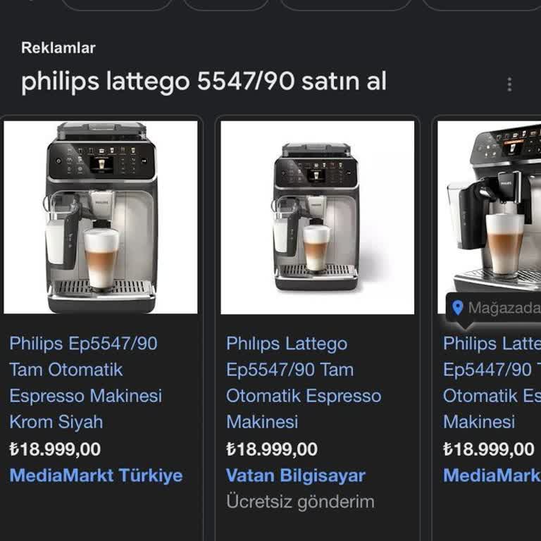 Vatan Bilgisayar Philips Latte GO