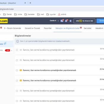Sahibinden Bankadan Ödemesi Alınan İlanı Ödemesi Alınamadı Diye Yayımlamıyor
