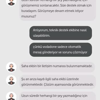 Vodafone İnternet 10 Günde 2. Kesinti. Muhatap Bulunamıyor.