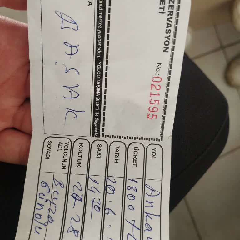 Erzincan Başak Turizm Refahiye - Ankara Otobüs Seferi İle İlgili Müşteri Şikayeti