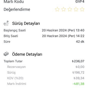 Martı Kullanmadığım Sürenin Para İadesini İstiyorum