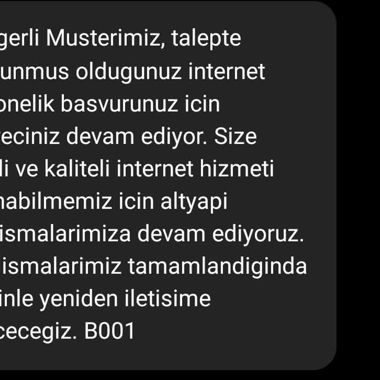 Türk Telekom Sancaktepe Meclis Mahallesi Temaşa Sokak Altyapı Sorunu