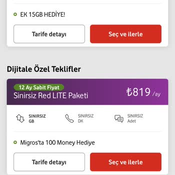 Vodafone Tarife Fiyatları Çok Yüksek!
