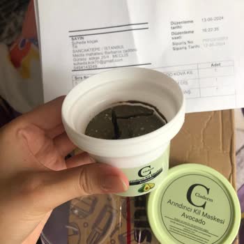 Gratis Siparişime Gönderilen Kil Maskesi Küflenmiş