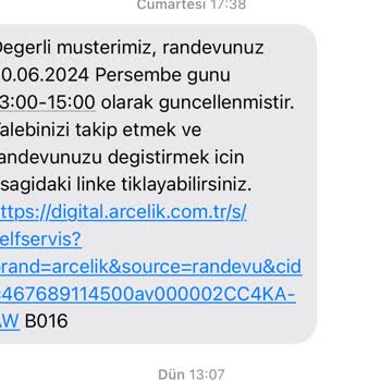 Arçelik Servis Müşteri Hizmetleri
