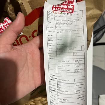 Usta Dönerci Yanlış Ürün Teslimatı