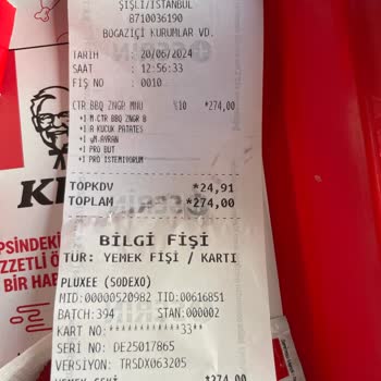 KFC Aldatmaca Ürün Ve Sorunlu Franchise!