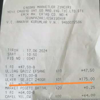Çağdaş Market'te Fiyat Farklılıkları Ve Kötü Müşteri Hizmeti