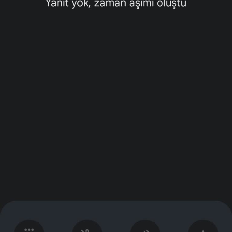 Vodafone Yanıt Yok Zaman Aşımı Oluştu Sorunu