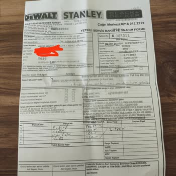 Black&Decker Arızalı Elektrikli Süpürge Ve Yetersiz Servis Hizmeti