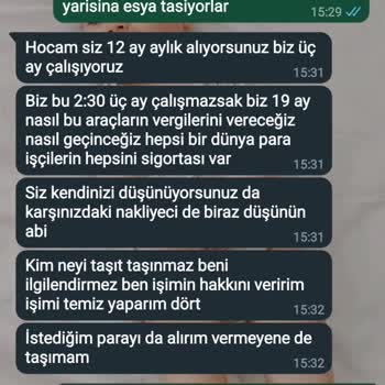 Arzum Nakliyat Firması İle Yaşadığım Olumsuz Deneyim