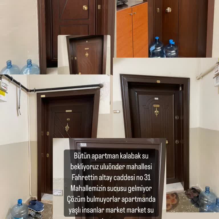 Kalabak Su İçemiyoruz Marketlerden Su Alıyoruz