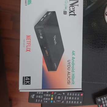 Next&Nextstar Next Q - Play 4K Android Hibrit Uydu Alıcısı Netflix Sorunu
