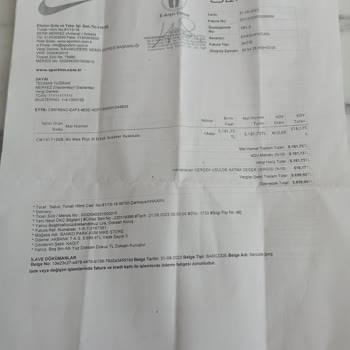 Nike Ayakkabı Alanlar Hep Hatalı Kullanıyor.