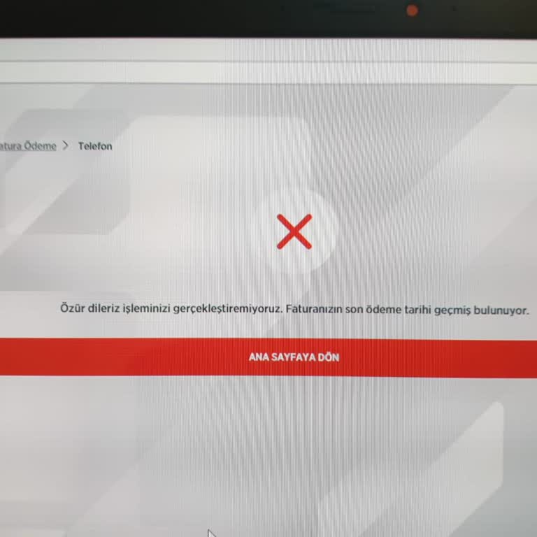 Aboneliğini Sonlandırdığımız TurkNet Faturasını Ödeyemiyorum Ve...