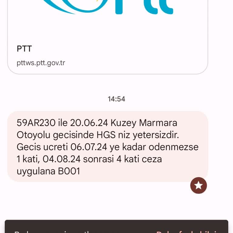 Kuzey Marmara Otoyolu Yapılmayan Geçişe Ücret Yansıtılması