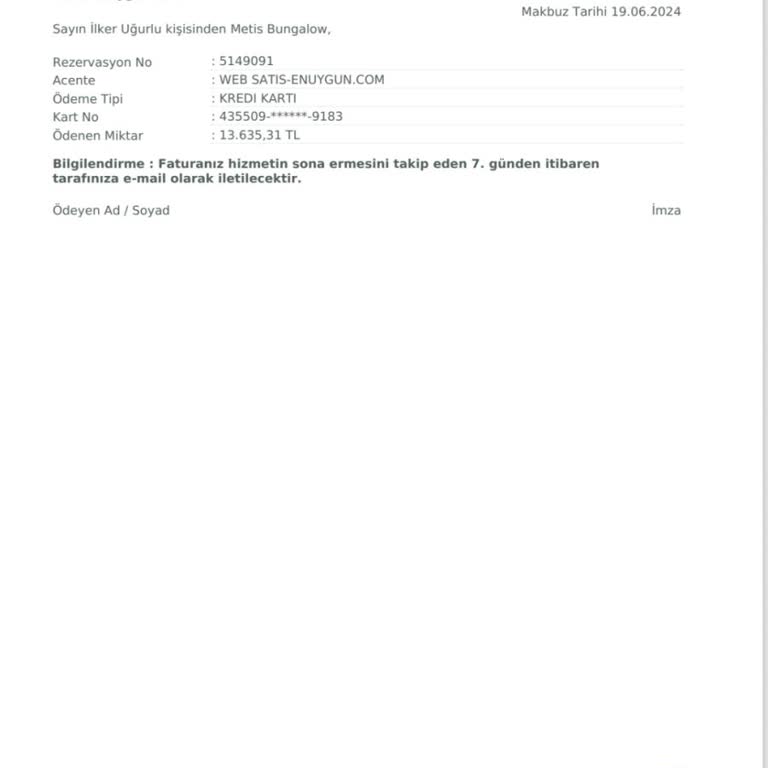 Enuygun.com überbuchtes Hotel, stornierte Reservierung, hohe Zusatzkosten