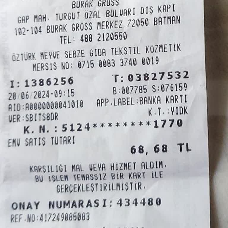 Burak Gross Kasiyer Hanımefendinin Poşet Suistimali
