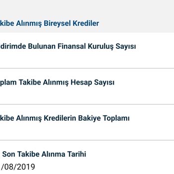 TBB (Türkiye Bankalar Birliği) Yasal Takip Kaldırılması Ve Kredi Sicil Notu